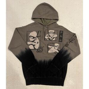 Naruto 2007 Shippuden 2002 Masashi Kishimoto Hoodie Viz Media Small Black Green‎